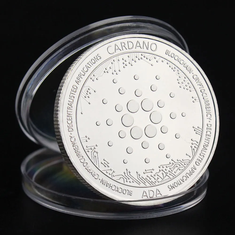 Криптовалюта Ada Cardano Коллекционная монета для криптовалюты Коллекция искусства
