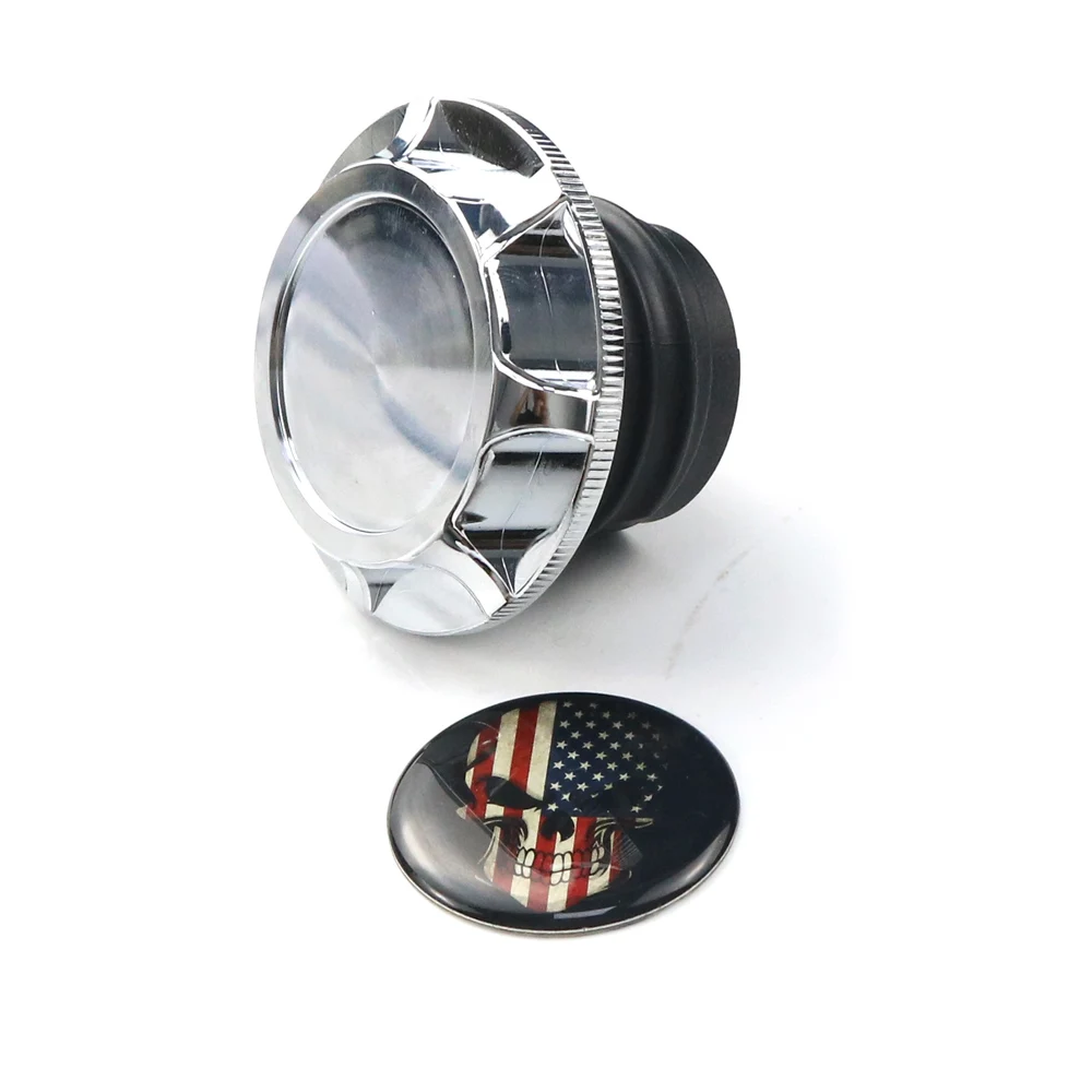 Череп топливный бак масляный колпачок крышка подходит для Harley Sportster XL 1200 883 X48 Dyna