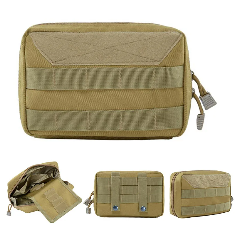 Tactical Molle EDC Pouch Outdoor First Aid Kit Bag Military Hunting Accessories Waist Pack Utility Tool Magazine Bag Case Pouch