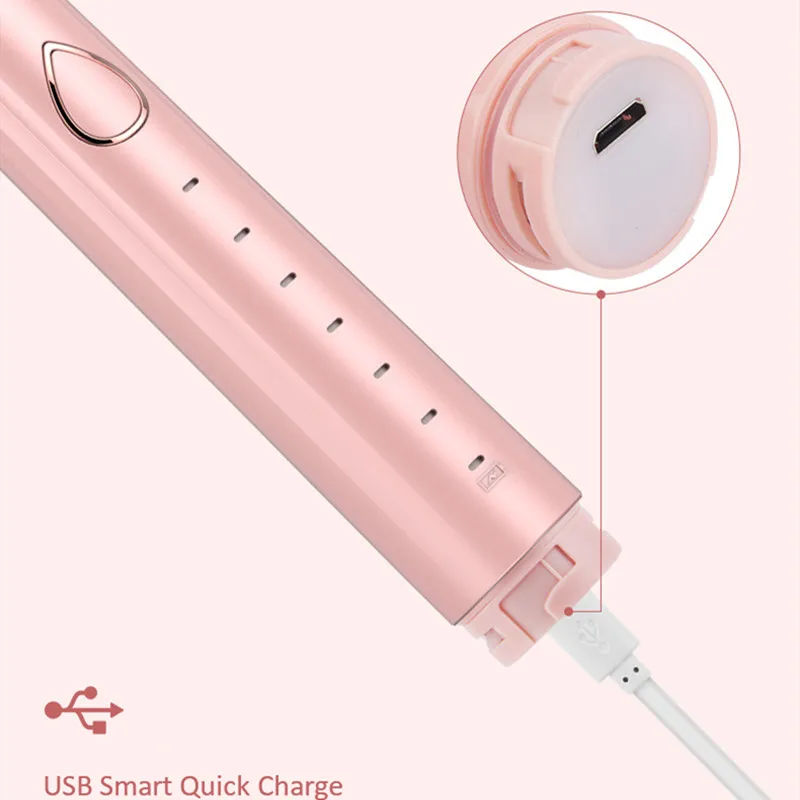 

Multifunction Electric Toothbrush Soft Hair 6-Speed Adult USB Charging Ultrasonic Vibration Electric Toothbrush