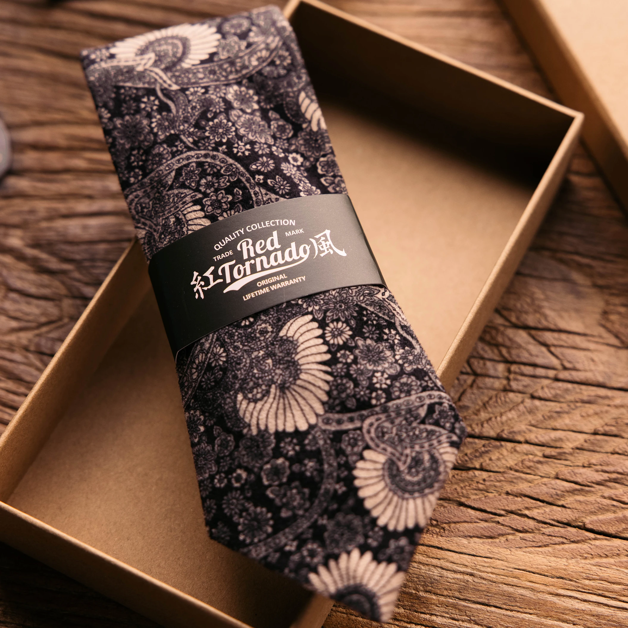 Стандартный красный Повседневный хлопковый галстук высокого качества от AliExpress RU&CIS NEW