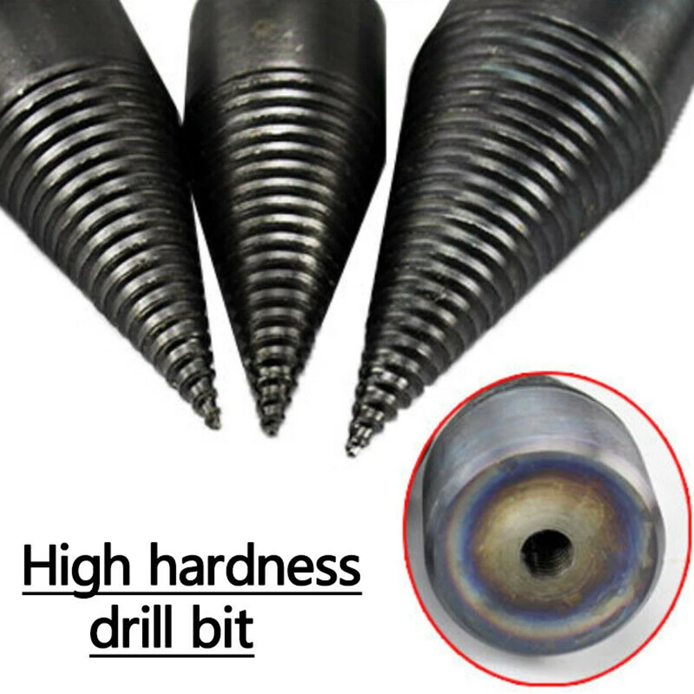 

4Pcs 32mm Firewood Drill Bit High Speed Wood Splitting Screw Splitting Cone Driver