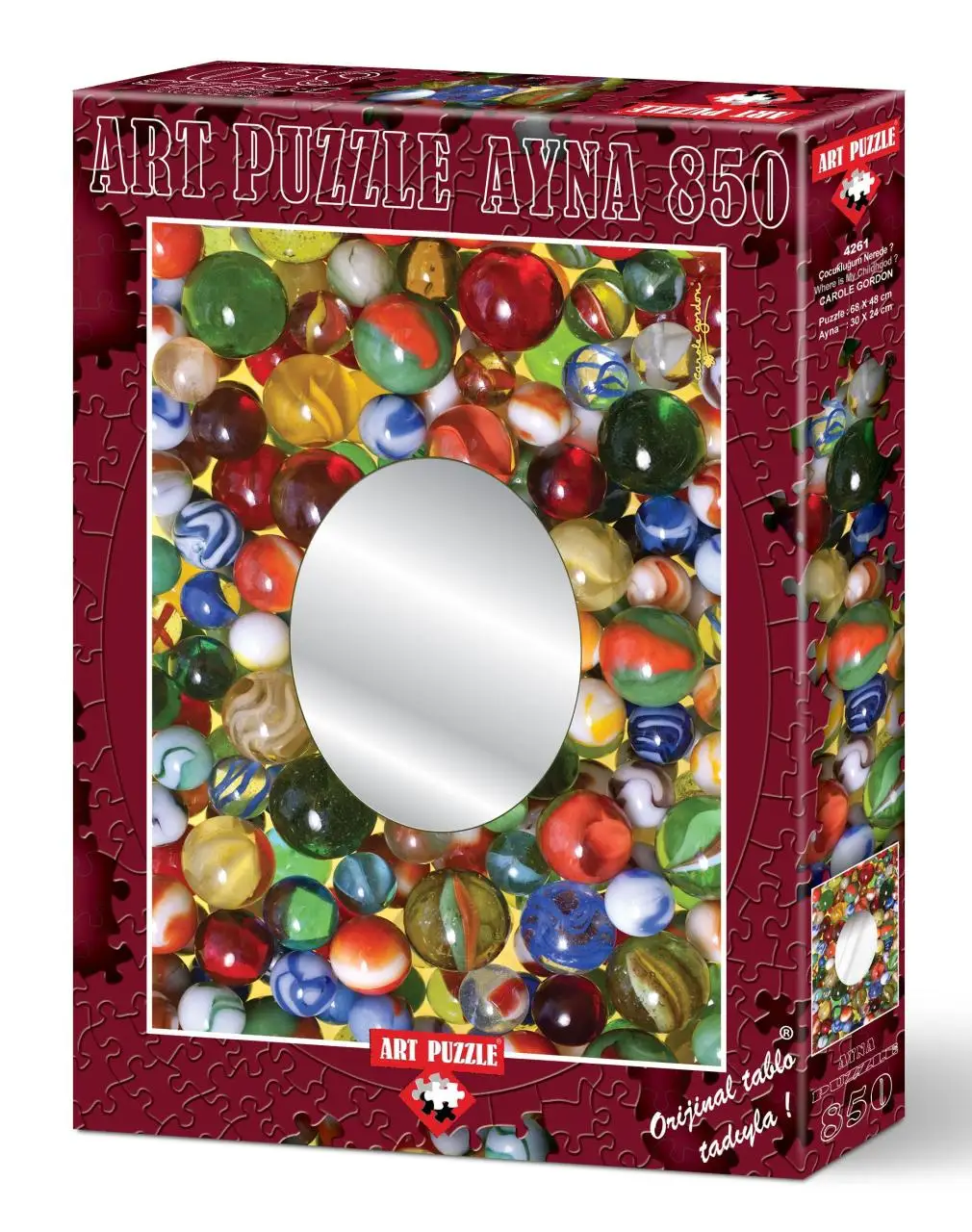 

Art Puzzle Çocukluğum Where 850 piece Puzzle mirror