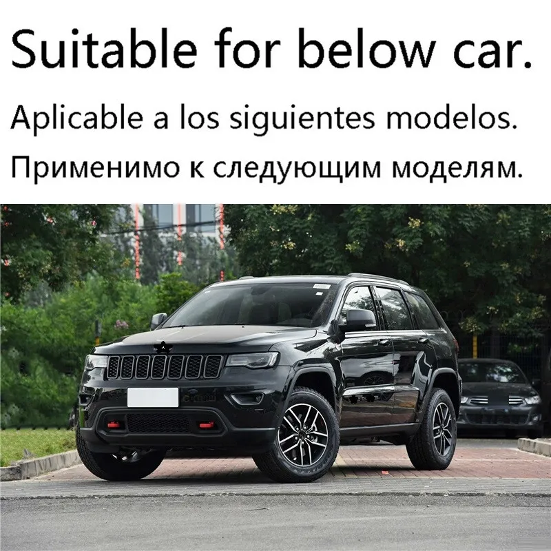 Автомобильный Стайлинг, авто хром, Автомобильный руль, интерьер, яркие блестки, защита, аксессуары 18 19 для JEEP Grand Cherokee