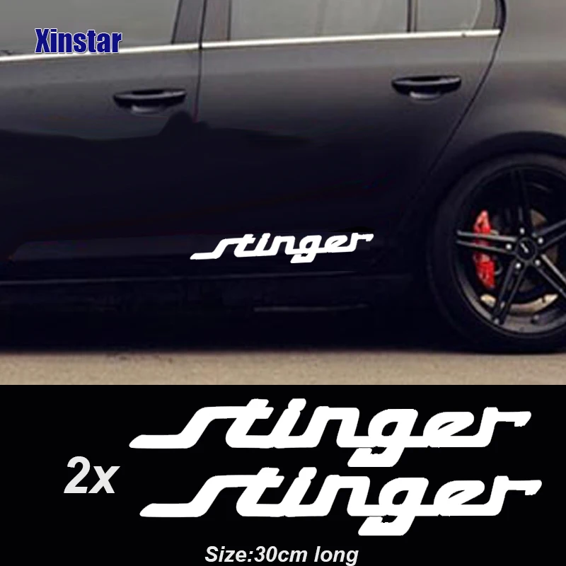 Наклейка для кузова автомобиля kia stinger 2 шт.|Наклейки на автомобиль| |