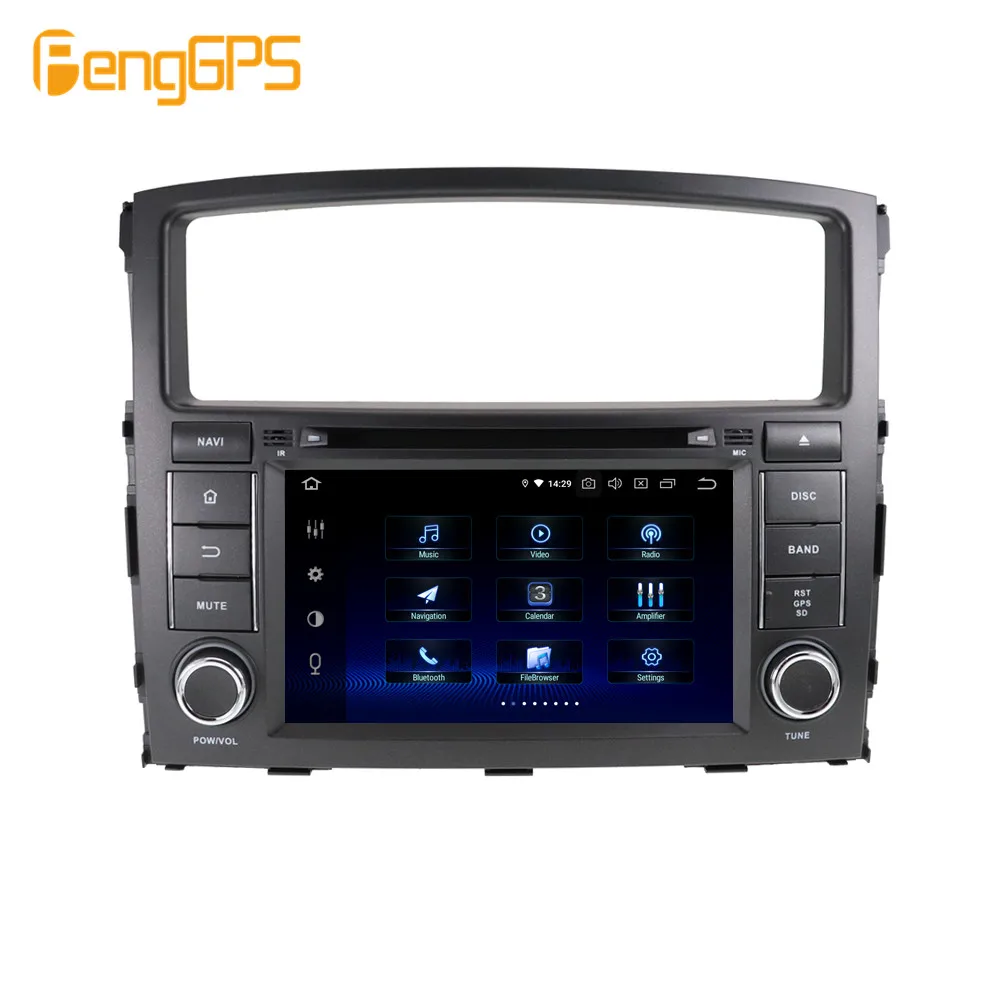 Android 9 DSP Автомобильный GPS Радио экран для MITSUBISHI PAJERO V97 V93 Shogun Montero 2006 + навигация
