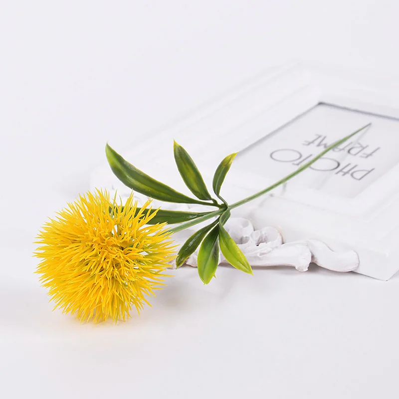 Искусственные цветы Одуванчик шар пластиковый цветок для свадьбы дома украшения