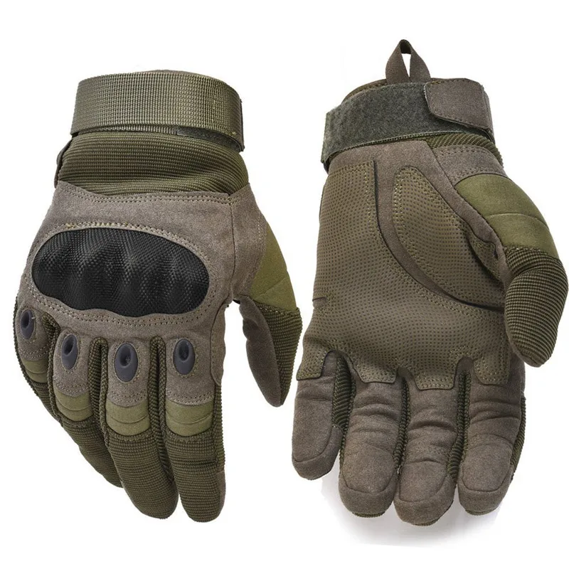 

New Motorcycle Gloves Full Finger Outdoor Sport Racing Motorbike Motocross Protective Breathable Unisex Cycling Military Glove