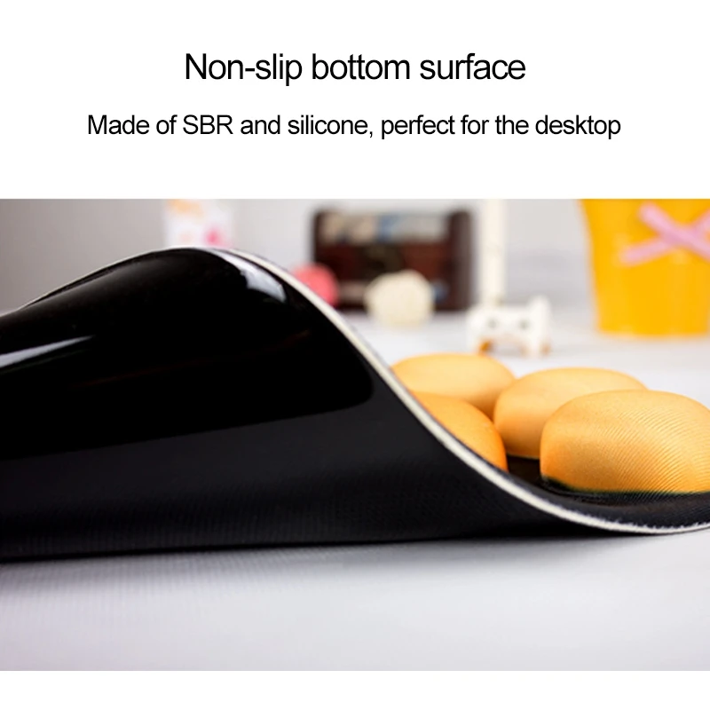 

MONTIAN Cat Claw Shape Slow Soft Bracer Non-slip Silicone Mouse Pad
