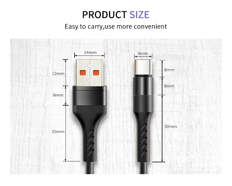 Кабель USB C кабель type C кабель для мобильного телефона Быстрая зарядка телефонный кабель для samsung S9 huawei P10 nintendo Oneplus 5 черный C245