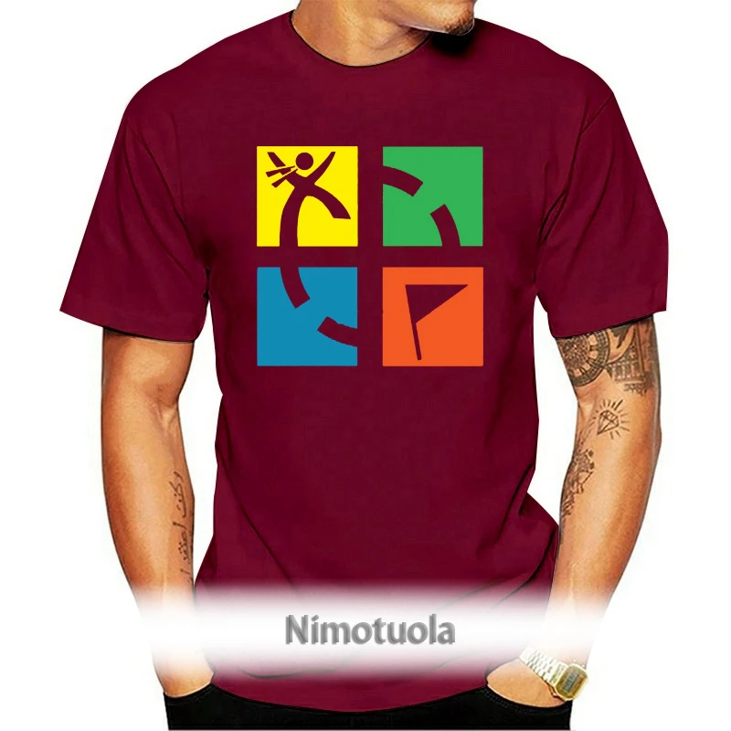 

Geocaching t-shirt o-neck Cotton short-sleeve Custom Geocache T-shirt Men New Crazy XXXL Men T Shirt