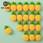 5 шт., силиконовые бусины-прорезыватели для зубов