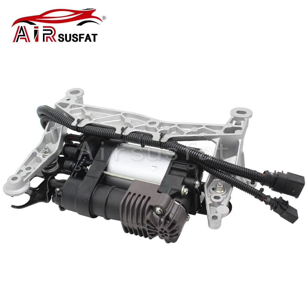 Компрессор воздушной подвески с кронштейном для VW Touareg NF II Porsche Cayenne 958 2011-2017 95835890101