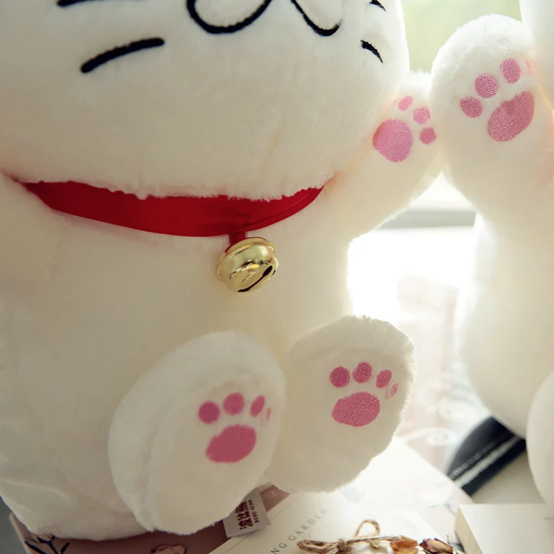 Милая мягкая плюшевая кошка на удачу и собака Акита Японская Игрушка-Зверюшка