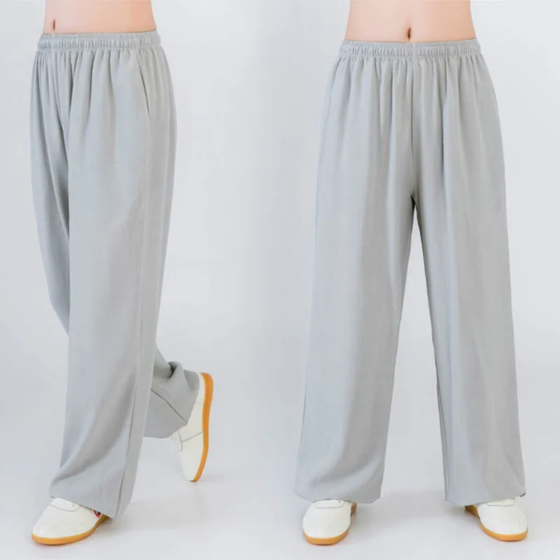 Кунг фу Тай Чи Брюки для девочек ушу Боевые искусства брюки Вин Чун одежда