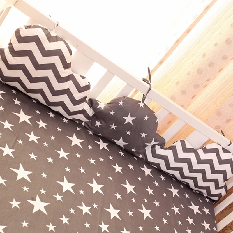 Детский бампер для кроватки хлопок в форме облака колыбель новорожденных