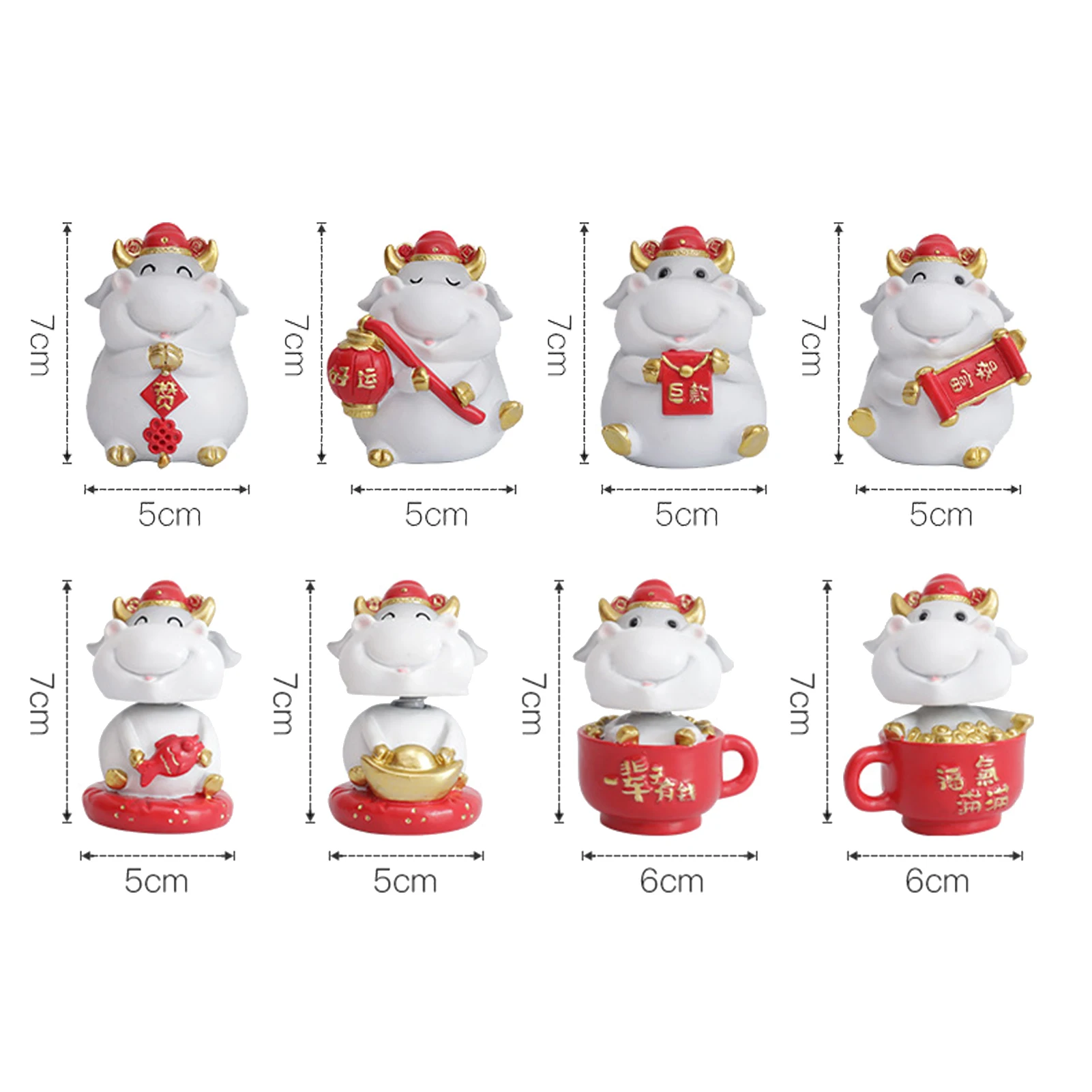 Зодиака крупного рогатого скота Ox год язычок Копилка принт мульташной Минни