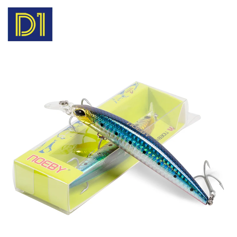 рыболовные товары воблеры на щуку Тонущая приманка Minnow рыболовная 110mm19g Лазерная