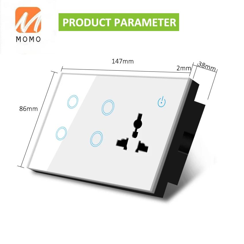 

UM Type Wifi Socket Plug Universal Wifi Smart Socket