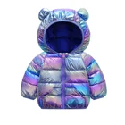 LZH 2020 осенне-зимние пуховики для девочек с капюшоном теплая верхняя одежда пальто для маленьких мальчиков парки для детей Одежда детская пуховая куртка
