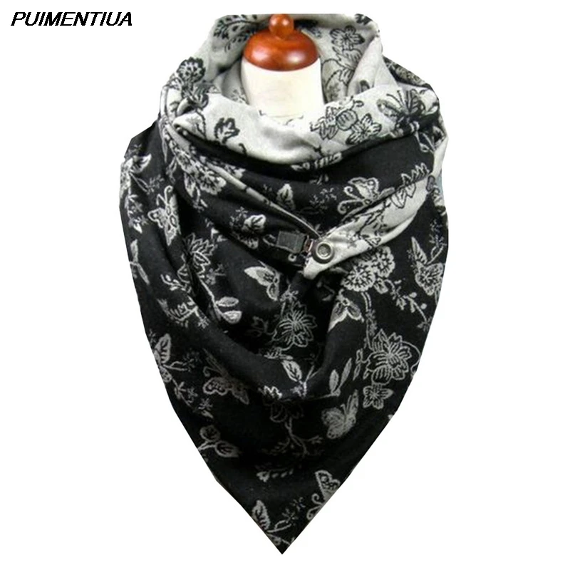 37 стилей шарфы для женщин и мужчин Модные Винтажные Лоскутные зимние теплые шали