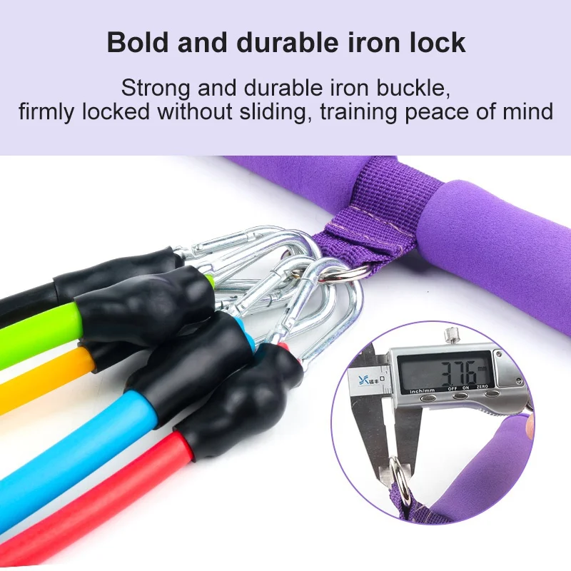 Fitness Gym Resistance Bands Latex Pedal Exerciser-Up Pull Rope Elastic Yoga Equipment Pilates Workout | Спорт и развлечения