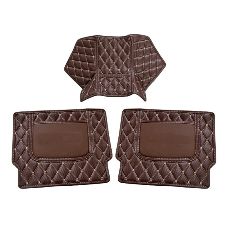 Жеребенок горит 3 шт./компл. кожа для заднего сидения автомобиля защита от детей