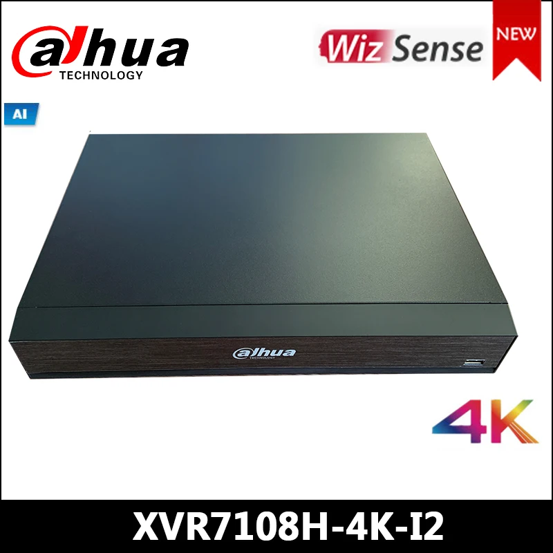 Сетевой видеорегистратор Dahua XVR XVR7108H 4K I2 8 канальный сетевой пятиядерный ГП брод