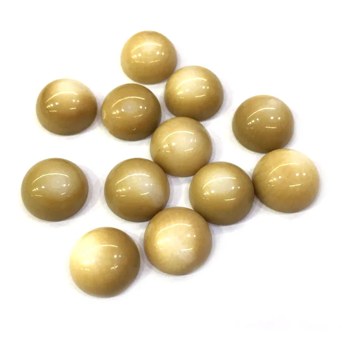 Натуральный коралловый кабошон круглой формы непористые бусины для