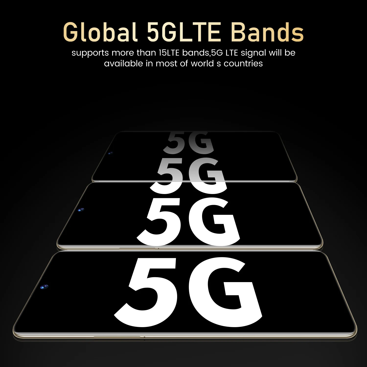global version 7 3 inch p50 pro smart camera game phone 5g 16gb1tb 6800mah 64mp camera unlocked phone telefon celulares phone free global shipping