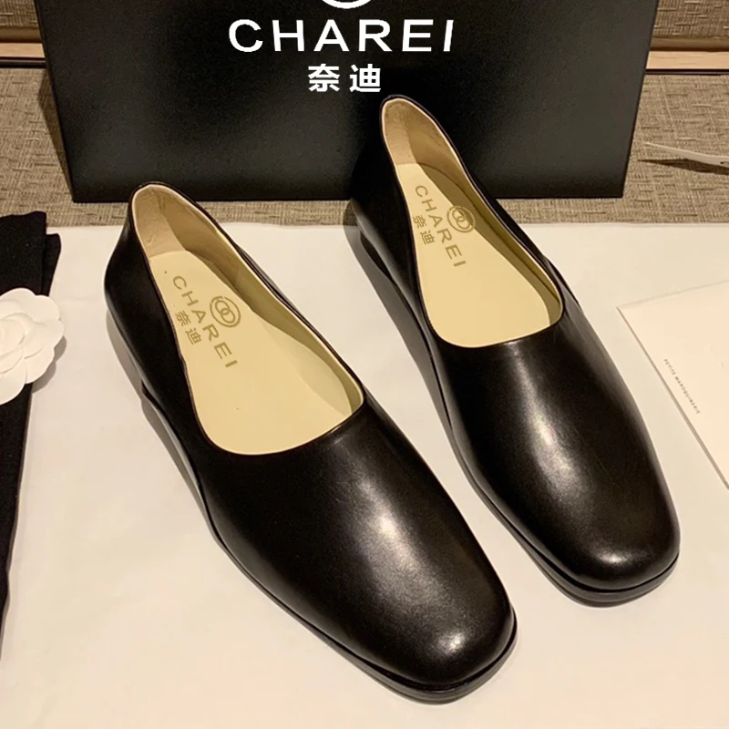 Французские оригинальные дизайнерские модные авангардные парные туфли charei