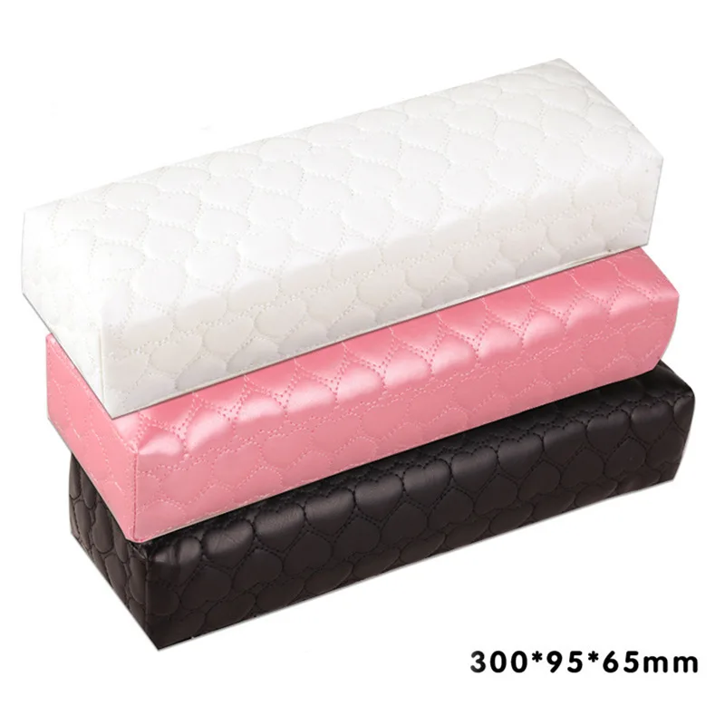 

Soft Column Cushion Nail Pillow Salon Hand Holder Rectangle Leather Pad Nail Arm Rest Manicure Nail Art Accessories Tool