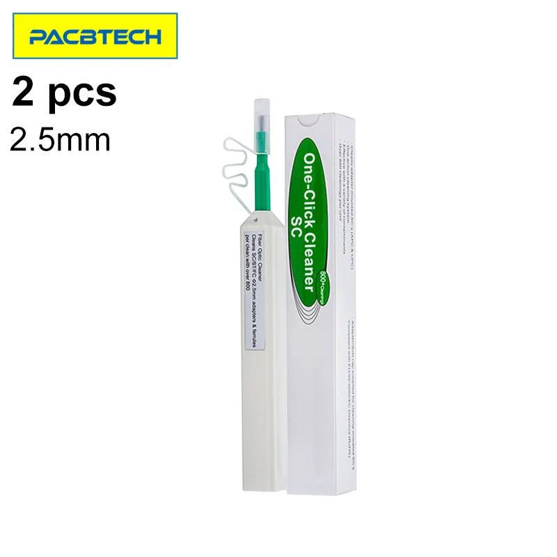 2 шт. средство для чистки в одно нажатие строительная ручка очищает 5 мм SC FC ST и 1 25