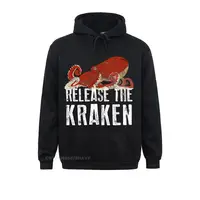 Funny Octopus Shirt Release The Kraken Cool Gift Sweatshirts For Women Cosie Summer Hoodies Long Sleeve Newest Clothes