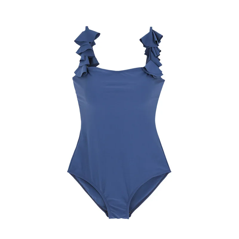 

Rhyme Lady sexy swimsuit one piece 2020 Hollow out bodysuits monokini Retro swimwear women High cut bathers bathing suit