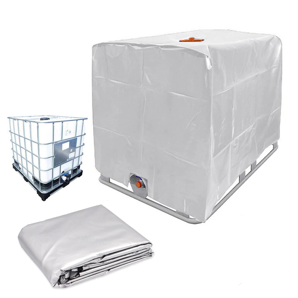 Water tank Protective Cover for 1000 Iiters IBC Container Waterproof And Dustproof Sunscreen Oxford 210D outdoor tools | Дом и сад
