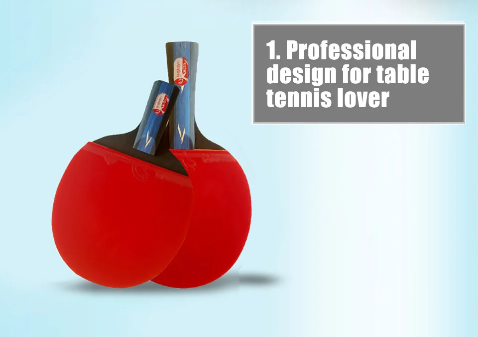 Профессиональная ракетка для настольного тенниса из углеродного волокна 1 шт.