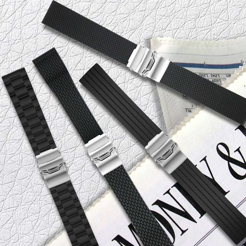 Новый черный силиконовый резиновый водонепроницаемый ремешок для часов Samsung Gear S3