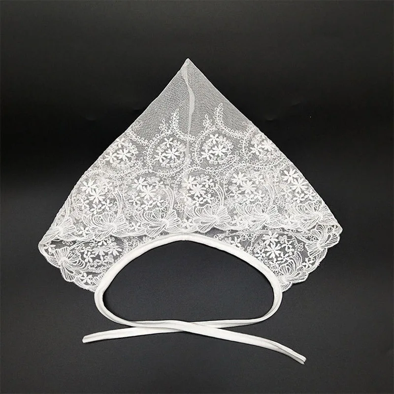 Lace Baby Girl Hat Summer Newborn Photography Props Princess Bonnet for Girls Cap Infant Accessories | Детская одежда и обувь