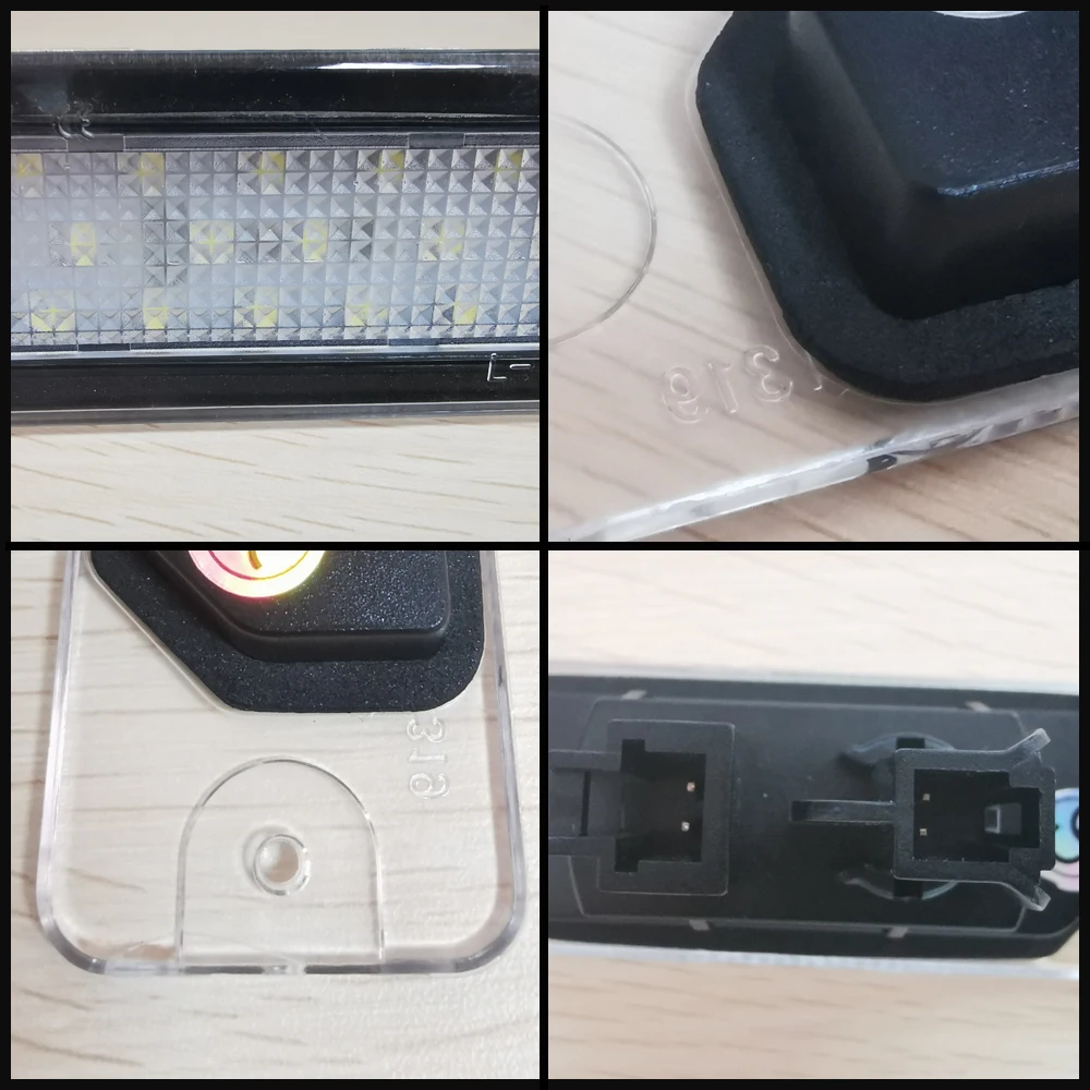 2 шт. Led подсветка номерного знака для Nissan Versa Pulsar GTR Fuga Maxima Leaf Cube Sentra 350Z 370Z Leaf Cefiro