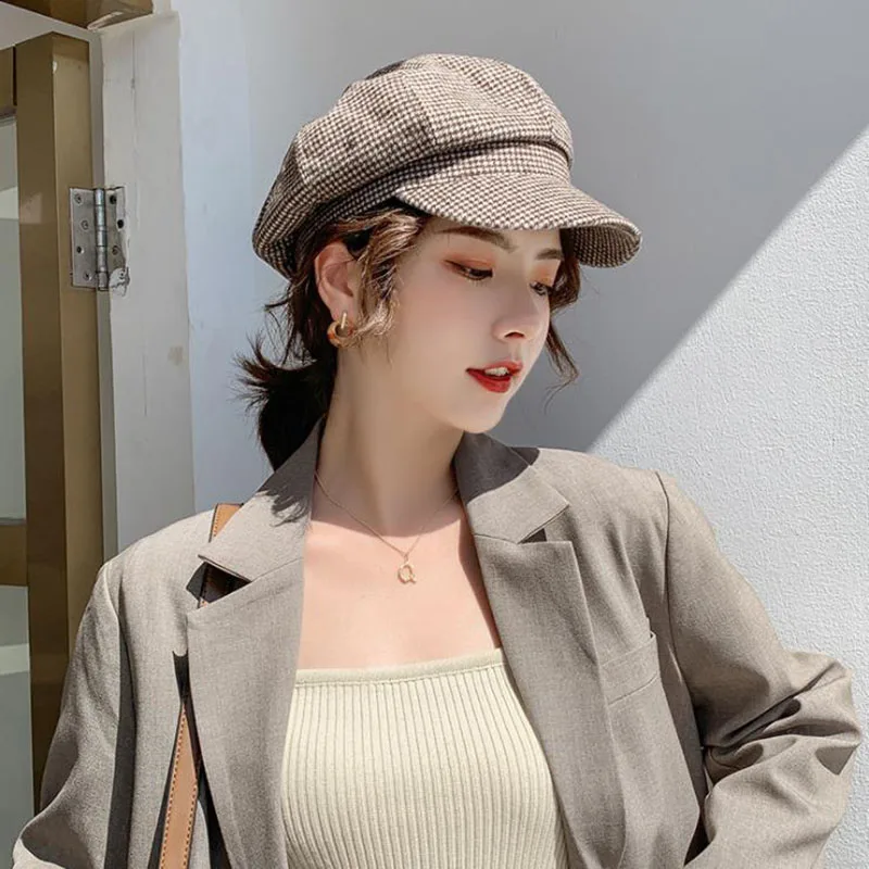 T-MAC новая мода шерстяная восьмиугольная шапка шапки женские 8 цветов осень зима