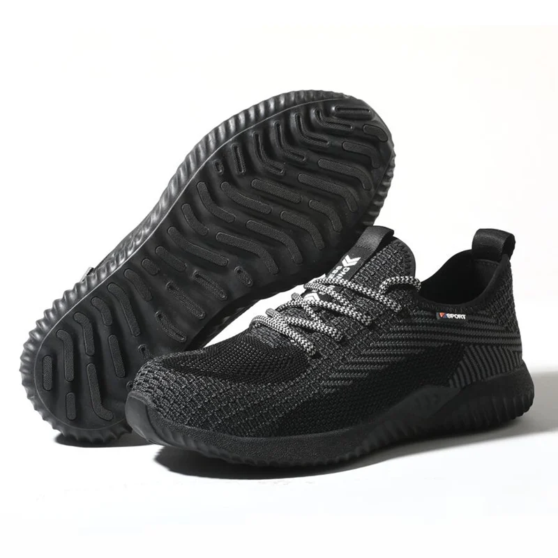 

Indestructible Shoes Men Safety Work Shoes with Steel Toe Cap Puncture-Proof Boots Lightweight Breathable Sneakers Dropshipping