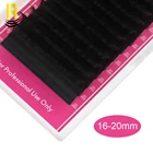 Накладные ресницы длинные из искусственной норки, отдельные ресницы 8-20 мм, профессиональные мягкие натуральные шелковые ресницы для наращивания