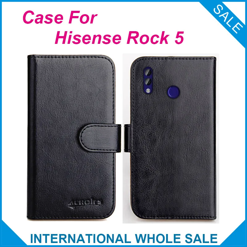 Оригинал! Чехол Hisense Rock 5 6 цветов высококачественный кожаный чехол-бумажник с