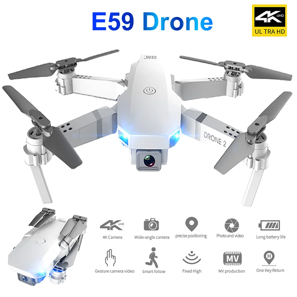 

RC Drone UAV Profesional Foldable Quadcopter with 4K Camera Fixed-Height Vehicle Aerial Photography QuadrocopterDron Toy JIMITU