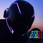 Велосипедный шлем EL, светодиодный холодсветильник, светоотражающая лента, Модифицированная Водонепроницаемая декоративная