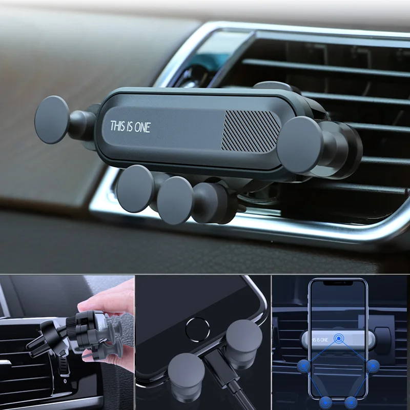 Автомобильный держатель для телефона GPS подставка гравитационная BMW E30 E34 E36 E39 E46 E53