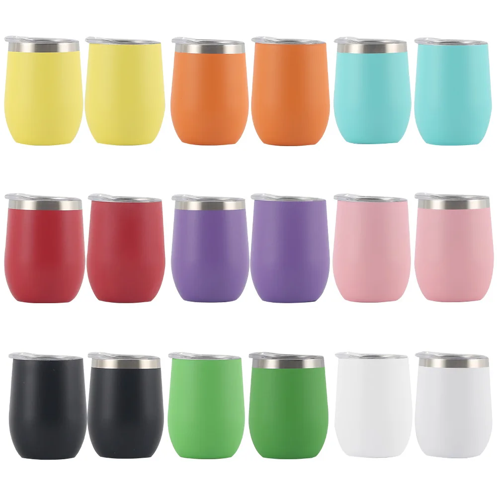 

12oz/355ml Stainless Steel Thermos Coffee Mug Cup Water Bottle For Girls Vacuum Flasks Car Travel Thermal Tea Coffee Cup