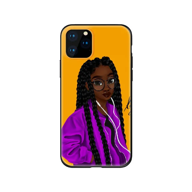 Креативный мягкий прозрачный чехол для телефона с мультяшными любовными буквами