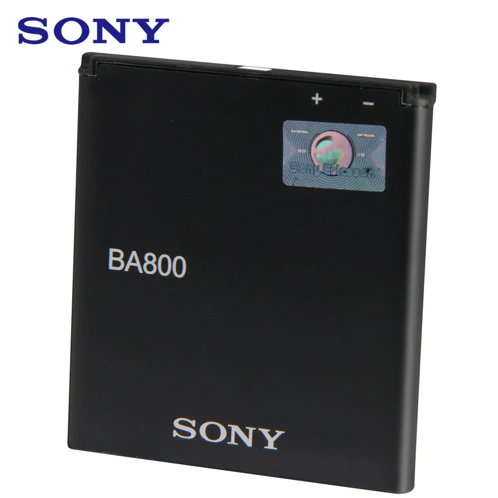 Оригинальная запасная батарея для телефона BA800 SONY Xperia S LT25i V LT26i AB 0400 аутентичная